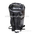 New arrival black 500D PVC tarpaulin 100% waterproof backpack bag